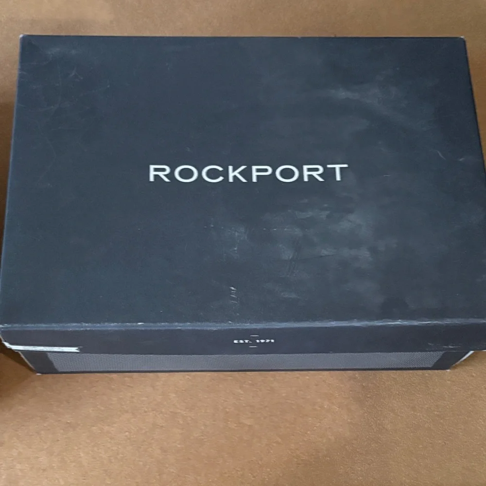 Rockport Brown Leather Chukka Moc Toe Boots